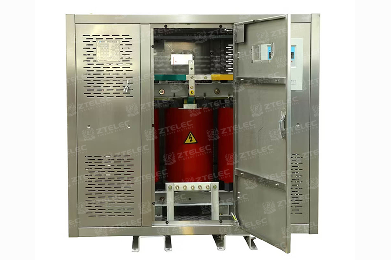 Dry Type Transformer With Enclosure
