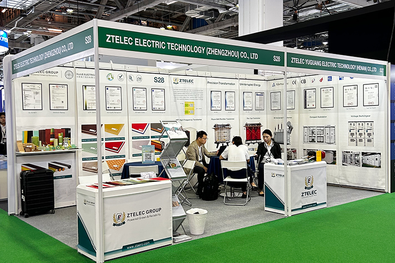 ZTELEC Electric Presents Transformers and Packaged Substations at Data Centre World Singapore